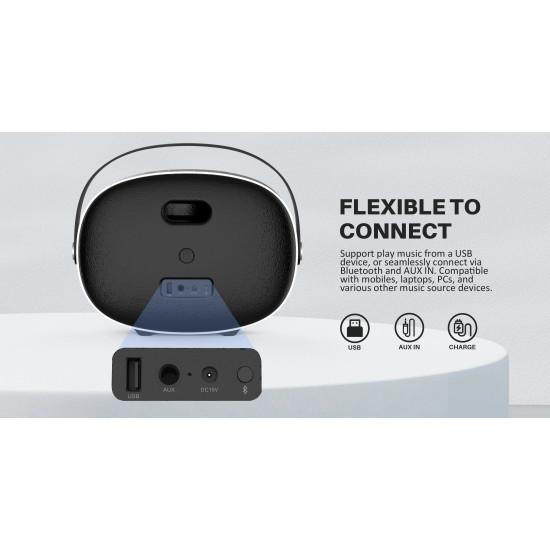 W-King Блутут мобилна колонка Bluetooth Speaker - T8 Black - 30W, Deep Bass W-King Блутут мобилна колонка Bluetooth Speaker - T8 Black - 30W, Deep Bass