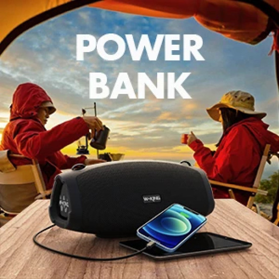 W-King Блутут мобилна колонка Bluetooth Speaker - X10 Black- 70W W-King Блутут мобилна колонка Bluetooth Speaker - X10 Black- 70W