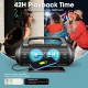W-King Блутут мобилна парти колонка Bluetooth Party Speaker - D10 Black - 70W, Karaoke mic input, Light Show W-King Блутут мобилна парти колонка Bluetooth Party Speaker - D10 Black - 70W, Karaoke mic input, Light Show