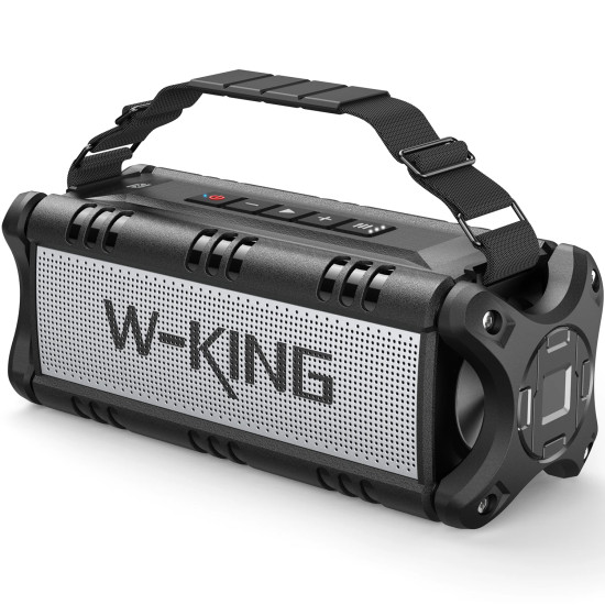 W-King Блутут мобилна колонка Bluetooth Speaker - D8 Black - 50W W-King Блутут мобилна колонка Bluetooth Speaker - D8 Black - 50W