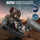W-King Блутут мобилна колонка Bluetooth Speaker - D8 Black - 50W W-King Блутут мобилна колонка Bluetooth Speaker - D8 Black - 50W