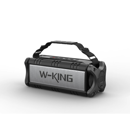 W-King Блутут мобилна колонка Bluetooth Speaker - D8 Black - 50W W-King Блутут мобилна колонка Bluetooth Speaker - D8 Black - 50W
