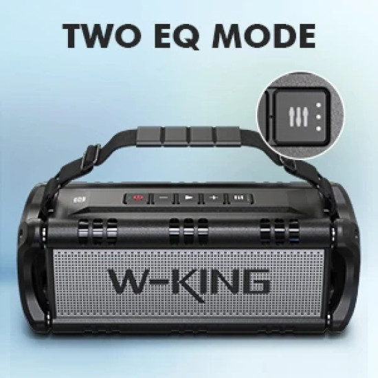 W-King Блутут мобилна колонка Bluetooth Speaker - D8 Black - 50W W-King Блутут мобилна колонка Bluetooth Speaker - D8 Black - 50W
