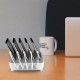 Orico зарядна станция за мобилни устройства Charger Station 220V - 5 x USB 40W White - DUK-5P-EU-WH Orico зарядна станция за мобилни устройства Charger Station 220V - 5 x USB 40W White - DUK-5P-EU-WH