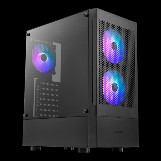 Gamdias кутия Case ATX - TALOS E3 MESH - aRGB, Tempered Glass Gamdias кутия Case ATX - TALOS E3 MESH - aRGB, Tempered Glass
