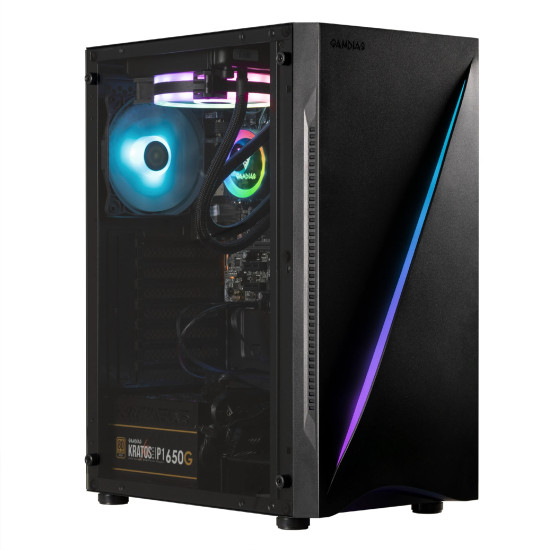 Gamdias кутия Case ATX - ARGUS E5 - aRGB, Tempered Glass Gamdias кутия Case ATX - ARGUS E5 - aRGB, Tempered Glass
