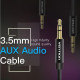 Vention Аудио Кабел Fabric Braided 3.5mm M/M Audio Cable 0.5m - BAGBD Vention Аудио Кабел Fabric Braided 3.5mm M/M Audio Cable 0.5m - BAGBD