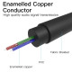 Vention Аудио Кабел Fabric Braided 3.5mm M/M Audio Cable 0.5m - BAGBD Vention Аудио Кабел Fabric Braided 3.5mm M/M Audio Cable 0.5m - BAGBD