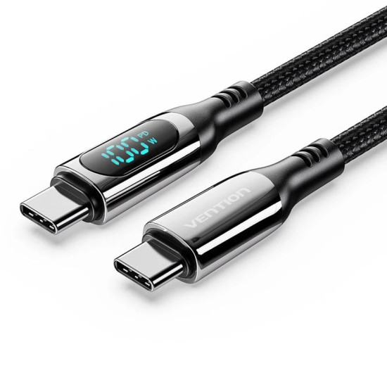 Vention кабел USB2.0 Type-C/Type-C 100W 1.2m - TAYBAV Vention кабел USB2.0 Type-C/Type-C 100W 1.2m - TAYBAV
