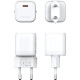 Vention Универсално зарядно за стена Charger Wall GaN - USB Type-C 30W White - FAKW0-EU Vention Универсално зарядно за стена Charger Wall GaN - USB Type-C 30W White - FAKW0-EU