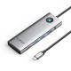 Orico докинг станция Type-C Docking Station Power Distribution 100W - HDMI, Type-C x 1, USB3.0 x 3, LAN 1000Mbps Gigabit, SD/TF, VGA, Audio - PW11-10P-GY Orico докинг станция Type-C Docking Station Power Distribution 100W - HDMI, Type-C x 1, USB3.0 x 3, LAN 1000Mbps Gigabit, SD/TF, VGA, Audio - PW11-10P-GY