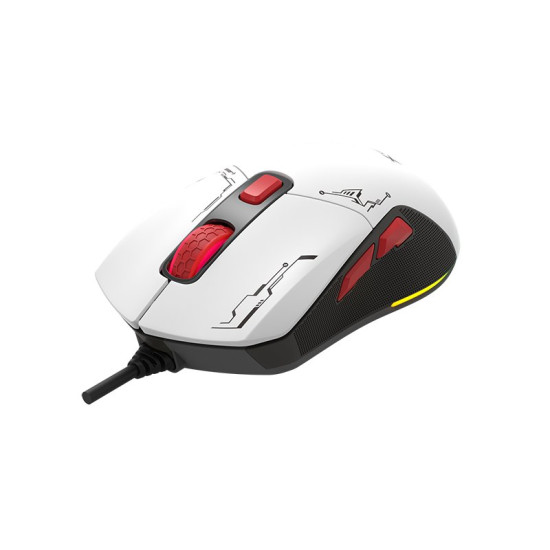 Xtrike ME геймърска мишка Gaming Mouse GM-316W - 7200dpi, Detachable covers, White Xtrike ME геймърска мишка Gaming Mouse GM-316W - 7200dpi, Detachable covers, White