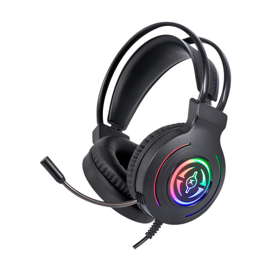 Xtrike ME геймърски слушалки Gaming Headphones GH-413 - RGB, 50mm, PC/Consoles Xtrike ME геймърски слушалки Gaming Headphones GH-413 - RGB, 50mm, PC/Consoles