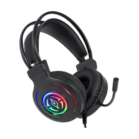 Xtrike ME геймърски слушалки Gaming Headphones GH-413 - RGB, 50mm, PC/Consoles Xtrike ME геймърски слушалки Gaming Headphones GH-413 - RGB, 50mm, PC/Consoles