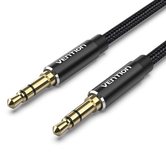 Vention Аудио Кабел 3.5mm Audio Cable M/M Cotton Braided 0.5m - BAWBD Vention Аудио Кабел 3.5mm Audio Cable M/M Cotton Braided 0.5m - BAWBD