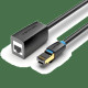 Vention удължителен кабел Cat.8 SSTP Extension Patch Cable 5M Black 40Gbps - IKHBJ Vention удължителен кабел Cat.8 SSTP Extension Patch Cable 5M Black 40Gbps - IKHBJ