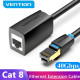 Vention удължителен кабел Cat.8 SSTP Extension Patch Cable 5M Black 40Gbps - IKHBJ Vention удължителен кабел Cat.8 SSTP Extension Patch Cable 5M Black 40Gbps - IKHBJ