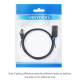 Vention удължителен кабел Cat.8 SSTP Extension Patch Cable 5M Black 40Gbps - IKHBJ Vention удължителен кабел Cat.8 SSTP Extension Patch Cable 5M Black 40Gbps - IKHBJ