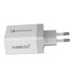 Makki бързо зарядно Fast Charger - QC3.0+3xUSB 30W White - MAKKI-QC48W4 Makki бързо зарядно Fast Charger - QC3.0+3xUSB 30W White - MAKKI-QC48W4