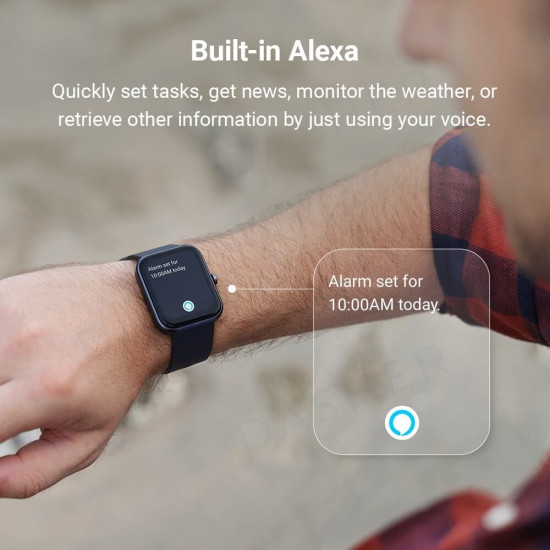 Maimo смарт часовник Smartwatch - Maimo Watch Black - SPO2, HeartRate, Amazon Alexa Maimo смарт часовник Smartwatch - Maimo Watch Black - SPO2, HeartRate, Amazon Alexa