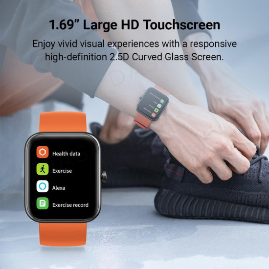 Maimo смарт часовник Smartwatch - Maimo Watch Black - SPO2, HeartRate, Amazon Alexa Maimo смарт часовник Smartwatch - Maimo Watch Black - SPO2, HeartRate, Amazon Alexa