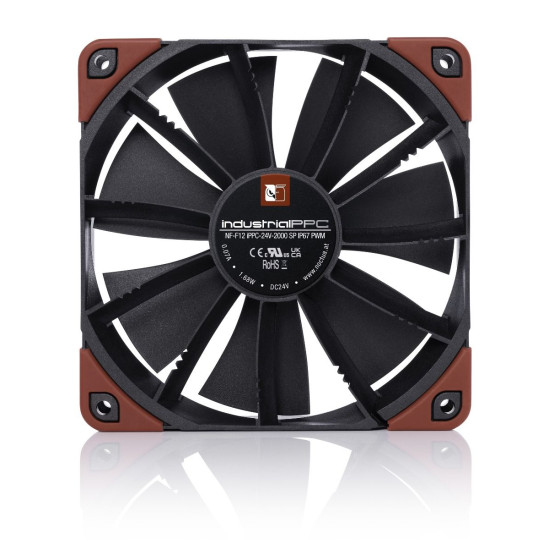 Noctua Влагозащитен / Прахозащитен Вентилатор Fan 120mm single-phase motor NF-F12-iPPC-24V-2000-SP-IP67-PWM Noctua Влагозащитен / Прахозащитен Вентилатор Fan 120mm single-phase motor NF-F12-iPPC-24V-2000-SP-IP67-PWM