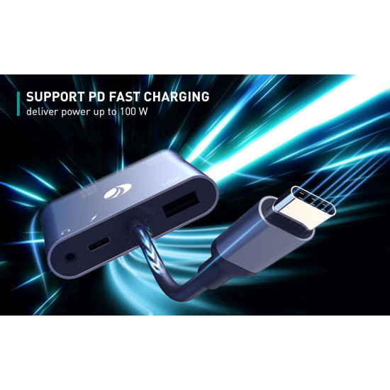 VCom докинг станция Docking Station Type-C Power Distribution 3.0 100W - HDMI, Type-C x 1, USB3.0 - CU4511 VCom докинг станция Docking Station Type-C Power Distribution 3.0 100W - HDMI, Type-C x 1, USB3.0 - CU4511