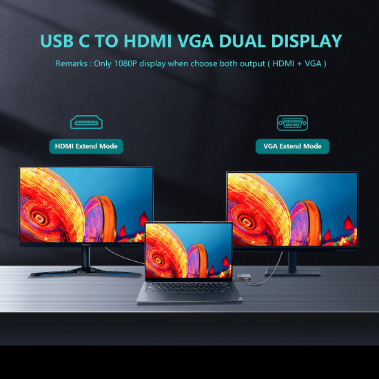 VCom докинг станция Docking Station Type-C Power Distribution 3.0 100W - HDMI, Type-C x 1, USB3.0 - CU4511 VCom докинг станция Docking Station Type-C Power Distribution 3.0 100W - HDMI, Type-C x 1, USB3.0 - CU4511