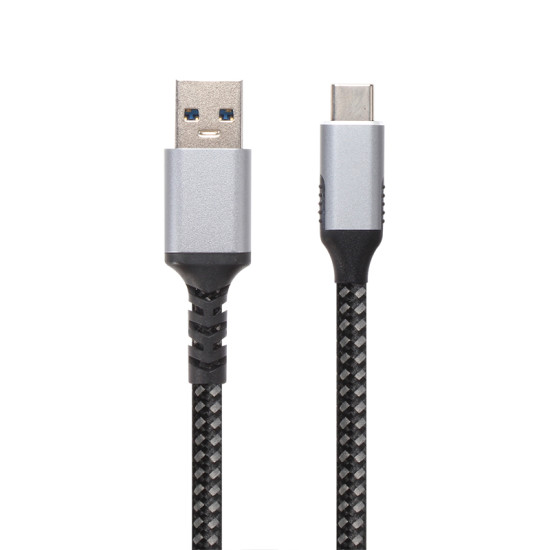 VCom Кабел USB 3.2 Gen2 Type-C / USB AM, 10Gbps, Black - CU401M-1m VCom Кабел USB 3.2 Gen2 Type-C / USB AM, 10Gbps, Black - CU401M-1m