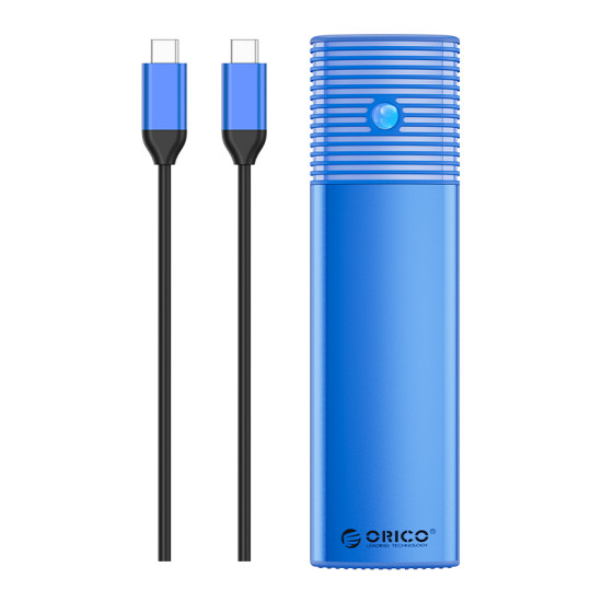 Orico външна кутия за диск Storage - Case - M.2 NVMe M/B key 10 Gbps Blue - PWM2-G2 Orico външна кутия за диск Storage - Case - M.2 NVMe M/B key 10 Gbps Blue - PWM2-G2