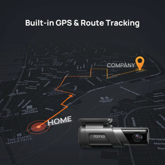 70mai Видеорегистратор Dash Cam M500 64GB 70mai Видеорегистратор Dash Cam M500 64GB