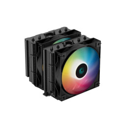 DeepCool охладител CPU Cooler AG620 BK - Addressable RGB, Dual-Tower - LGA1700/AM5