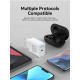 Vention бързо зарядно Fast Charger Wall - QC4.0, PD3.0 Type-C, 20W White - FADW0 Vention бързо зарядно Fast Charger Wall - QC4.0, PD3.0 Type-C, 20W White - FADW0