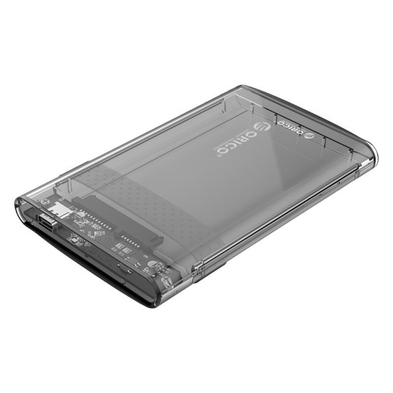 Orico външна кутия за диск Storage - Case - 2.5 inch 10Gbps Type-C Transparent - 2139C3-G2-CR-BP Orico външна кутия за диск Storage - Case - 2.5 inch 10Gbps Type-C Transparent - 2139C3-G2-CR-BP