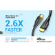 Vention кабел Cable HDMI 2.1 - 1.5m - 8K/60Hz Black - AANBG Vention кабел Cable HDMI 2.1 - 1.5m - 8K/60Hz Black - AANBG