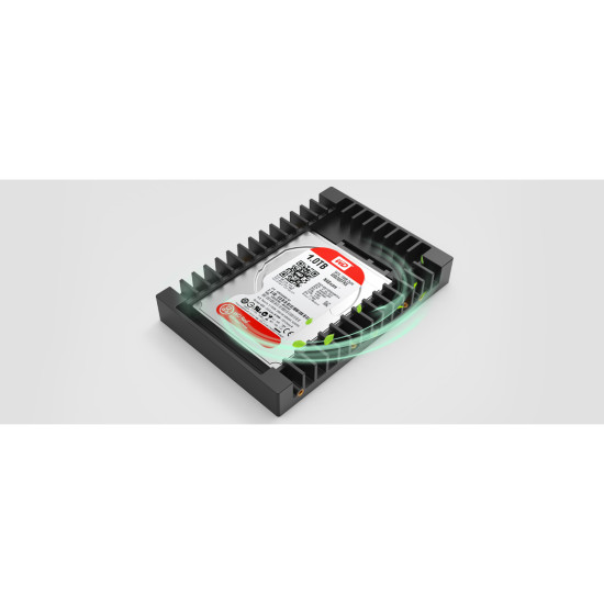 Orico кади за харддиск HDD Caddy 2.5-to-3.5 inch - 1125SS-V1-BK-BP Orico кади за харддиск HDD Caddy 2.5-to-3.5 inch - 1125SS-V1-BK-BP