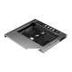 Orico тънко кади за лаптоп Laptop Caddy 9.0-9.5mm SATA3 with LED/switch - M95SS-SV Orico тънко кади за лаптоп Laptop Caddy 9.0-9.5mm SATA3 with LED/switch - M95SS-SV