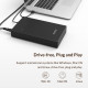 Orico кутия за диск Storage - Case - 3.5 inch, USB3.0, Built-in Power adapter, UASP, black - 3599U3 Orico кутия за диск Storage - Case - 3.5 inch, USB3.0, Built-in Power adapter, UASP, black - 3599U3