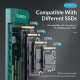 Orico външна кутия за диск Storage - Case - M.2 NVMe M-key 10 Gbps Space Gray - MM2C3-G2-GY Orico външна кутия за диск Storage - Case - M.2 NVMe M-key 10 Gbps Space Gray - MM2C3-G2-GY