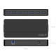 Orico хъб USB3.0 HUB 7 port with Premium Power Adapter, Black - H7928-U3-V1-BK Orico хъб USB3.0 HUB 7 port with Premium Power Adapter, Black - H7928-U3-V1-BK