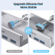 Orico хъб USB 3.0 HUB Clip Type 4 port - aux Micro-USB power input, Aluminum - MH4PU-P-SV Orico хъб USB 3.0 HUB Clip Type 4 port - aux Micro-USB power input, Aluminum - MH4PU-P-SV
