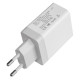 Makki бързо зарядно Fast Charger - QC3.0+2xUSB 30W White - MAKKI-QC30W3 Makki бързо зарядно Fast Charger - QC3.0+2xUSB 30W White - MAKKI-QC30W3