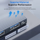 Orico хъб USB3.0/2.0 HUB 3 port TYPE C, Aluminum - AH-W13-GY Orico хъб USB3.0/2.0 HUB 3 port TYPE C, Aluminum - AH-W13-GY