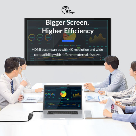 Orico докинг станция Docking Station Type-C 4-in-1 Power Distribution 55W - MDK-4P Black - HDMI, Type-C x 1, USB3.0 x1, USB2.0 x1 Orico докинг станция Docking Station Type-C 4-in-1 Power Distribution 55W - MDK-4P Black - HDMI, Type-C x 1, USB3.0 x1, USB2.0 x1