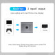 Vention Разклонител превключвател HDMI 2.0 Switcher/Splitter 2-Port Bi-Direction - Silver Aluminium - AFUH0 Vention Разклонител превключвател HDMI 2.0 Switcher/Splitter 2-Port Bi-Direction - Silver Aluminium - AFUH0