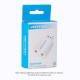 Vention външна звукова карта USB Sound card - Headphones, Mic, Silver - VAB-S13 Vention външна звукова карта USB Sound card - Headphones, Mic, Silver - VAB-S13