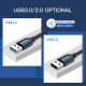 Vention Кабел USB 3.0 AM / AM - 1.5M Black - CONBG Vention Кабел USB 3.0 AM / AM - 1.5M Black - CONBG