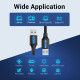 Vention Кабел USB 3.0 AM / AM - 1.5M Black - CONBG Vention Кабел USB 3.0 AM / AM - 1.5M Black - CONBG