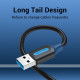Vention Кабел USB 3.0 AM / AM - 1.5M Black - CONBG Vention Кабел USB 3.0 AM / AM - 1.5M Black - CONBG