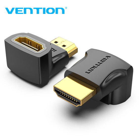 Vention Адаптер Adapter HDMI Right Angle 90 Degree M/F - AIOB0 Vention Адаптер Adapter HDMI Right Angle 90 Degree M/F - AIOB0